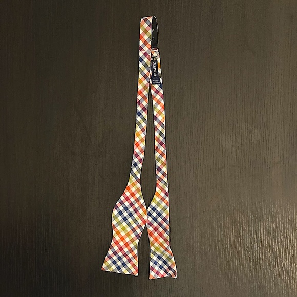 Cremieux Multicolored Bow Tie Cotton Spring
